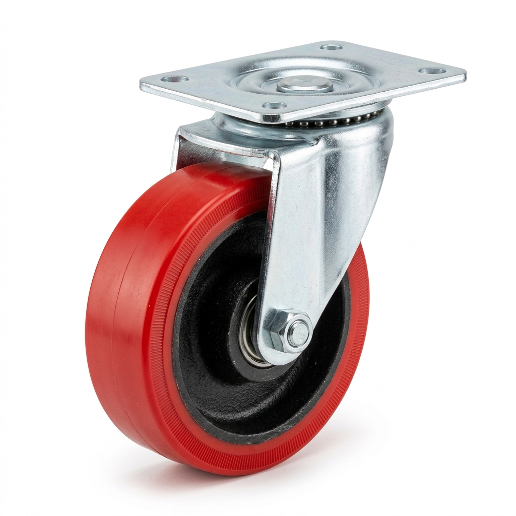 4MM PU Caster Wheel